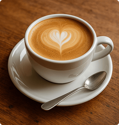 Rich flat white